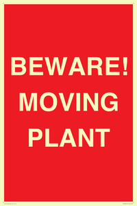 BEWARE! MOVING PLANT